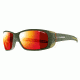 Julbo Montebianco Single Vision Prescription Sunglasses, Army/Orange Frame, J4151154SV