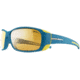 Julbo MonteBianco Single Vision Prescription Sunglasses, Blue Yellow Frame, Zebra Lens, Photochromic-J4153112SV