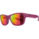 Julbo Reach Single Vision Prescription Sunglasses, Purple Frame, Spectron 3 Cf W/ Pink Flash Lens-J4641126SV