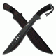 Jungle Master Machete, 21in, Stainless Steel Blade, Black Cord Wrapped Handle JM-031B