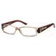 Just Cavalli JC0386 Eyeglass Frames - Shiny Light Brown Frame Color