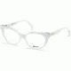 Just Cavalli JC0818 Eyeglass Frames - White Frame Color