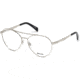 Just Cavalli JC0855 Eyeglass Frames - Shiny Palladium Frame Color, Shiny Palladium Lens Color