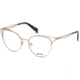 Just Cavalli JC0860 Eyeglass Frames - Matte Rose Gold Frame Color, Matte Rose Gold Lens Color