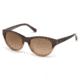 Just Cavalli JC563S Sunglasses - Dark Brown / Black Frame Color, Brown Mirror Lens Color