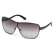 Just Cavalli JC576S Sunglasses - Shiny Black Frame Color, Gradient Smoke Lens Color