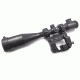 Kalinka Optics KOM 12x50 Illuminated 1000m Rifle Scope, Side Parallax, 59mm Universal AK and SVD Mount, Black, GSKOM1250LP59
