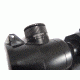 Kalinka Optics KOM 6x42 Illuminated Modern 1000m Reticle Rifle Scope w/ Focus, 40mm Universal Mount, Black, GSKOM642MLC40