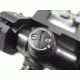 Kalinka Optics KOM 6x42 Illuminated Modern 1000m Reticle Rifle Scope w/ Focus, 59mm Universal AK and SVD Mount, Black, GSKOM642MLC59