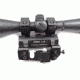 Kalinka Optics KOM 8x48 Illuminated 1000m Dragunov Reticle Rifle Scope, 40mm Universal Mount, Black, GSKOM848MLC40