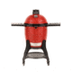Kamado Joe Classic III 18 inch Charcoal Grill, Ceramic, Red, Medium, KJ15040921