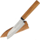 Kanetsune Fruit Knife ST-200 Kitchen Knives, 8.25in Overall, 4.13in 420J2 SS Blade, Wild Cherry Wooden Handle And Sheath With Black Thumb Notch, KC-077