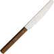 Kanetsune Spread Knife Kitchen Knives, 8.75in Overall, 4.5in Satin Serrated Aus-8 SS Blade, Kebony Maple Handle, KC-343