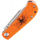 Kansept Knives Bevy Folder Orange Spider