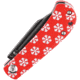 Kansept Knives Bevy Folder Red Snowflake