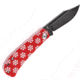 Kansept Knives Bevy Folder Red Snowflake
