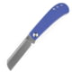 Kansept Knives Bevy Slip Joint Folding Knife, 3.00 in, 154CM Stainless Steel Satin Finish, Clip Point Blade, Blue G10 Handle, T2026F5