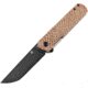 Kansept Knives Foosa Linerlock Brown Micarta