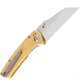 Kansept Knives Main Street Linerlock Brass