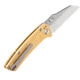 Kansept Knives Main Street Linerlock Brass