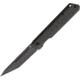 Kansept Knives Prickle Linerlock Folding Knife, 3.5in black stonewash finish CPM S35VN stainless tanto blade, Black G10 handle with carbon fiber onlay, K1012T3