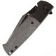 Kansept Knives Shikari SBL Folding Knife, 4.38in Closed, 3.38in Black Stonewash 154CM Stainless Steel Blade, Black Aluminum Handle w/ Black Micarta Inlay, Black Nylon Pouch, T2027B1