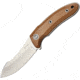 Katz Kagemusha Fixed Blade Knife, 3.75in, XT80 Steel, Blond Ashe Wood Handle KZNFXBA