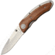 Katz Phantom Linerlock Folding Knife,3.5in,XT80 Steel,Blond Ashe Wood Handle KZPH35BA