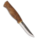 Kellam Knives Kellam Knives Puukko Fixed Blade Knife Stained Curly Birch 3.75" Satin, Wood, Carbon Steel, adult, BHQ-55503