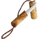 Kellam Pocket Fixed Blade Birch Knife, 2 satin finish stainless blade, Curly Birch handle, ATPV60R