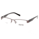 Kenneth Cole KC0767 Eyeglass Frames - Matte Gun Metal Frame Color