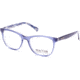 Kenneth Cole KC0806 Eyeglass Frames - Shiny Blue Frame Color