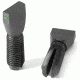 Kensight Trijicon Tritium Insert Night Sight AK-47 Front Post, Black, 870-789