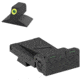 Kensight Bomar BMCS Beveled Blade Adjustable Target 1911 Rear Night Sight Set, Green, 990-028