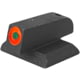 Kensight ProGlo Beveled Flat Base Tritium Pistol Night Sight, Springfield Armory, Front, Black, Lumi Orange, Black, Black, 880-746