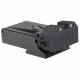 Kensight Ruger Mark II &amp; MKIII &amp; MKIV Adjustable Target 1911 Rear Sight, w/Arctic White Outlines, Black, 860-995