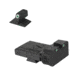 Kensight Springfield Contoured Base Rounded Blade Tritium Rear Sight, Black, 971-253
