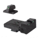 USED Kensight TRT 1911 Sight Set Trijicon Tritium Insert Night Sight w/ Rounded Blade &amp; 0.200in Front Sight, Black, 960-253, EDEMO1, Condition Fair, Scratches