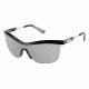 Kenzo 3180 Sunglasses - Frame BLACK/SILVER, Lens Color Super Silver Mirror KZ318002