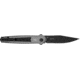 Kershaw Launch 17 Automatic Folding Knife, 3.50in, CPM MagnaCut, Clip Point Plain Black Cerakote Blade, Gray/Black G-10 Aluminum Handle, 7951