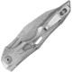 Kershaw Auto Launch 13 Button Lock Folding Knife, 3.5in, CPM 154, Plain Wharncliffe Blade, Raw 6061-T6 Aluminum Handle, 7650RAW