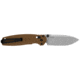 Kershaw Broadside, Folding Knife, 3.5 Spear Point Blade, D2 Blade Steel, 8.35 Overall Length, DuraLock, Stonwashed Finish, Silver Blade, FDE G-10 Handle, 2052