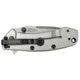 Kershaw Cryo, Black G-10 Handle, Stonewash Plain K1555G10