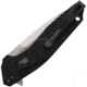 Kershaw Dividend A/O Folding Knife, 4.25in Closed, 3in Stonewash Magnacut Steel Blade, Black Textured Green Handle, 1812BLKMAG