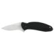Kershaw Scallion Assisted Opening Folding Knife, 2.4 in, 420HC, Drop Point Blade, Glass-Filled Nylon, Black Handle, 1620
