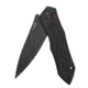 Kershaw Launch 6 Automatic Folding Knife, 3.75in CPM 154 Drop Point Blade, Cerakote Finish, Black Aluminum Handle, 7800BLK