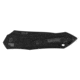 Kershaw Launch 6 Automatic Folding Knife, 3.75in CPM 154 Drop Point Blade, Cerakote Finish, Black Aluminum Handle, 7800BLK