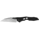 Kershaw Auto Launch 13 Button Lock Automatic Folding Knife, 3.5in, CPM 154, Wharncliffe Blade, Black Cerakote, Black Aluminum Handle, 7650