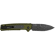 Kershaw Launch 22 Automatic Folding Knife, 3.45in, CPM MagnaCut Steel, Spear Point, Aluminum OD Green Handle, 7205