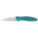 Kershaw Leek, Teal Aluminum Handle, Bead Blast Plain K1660TEAL